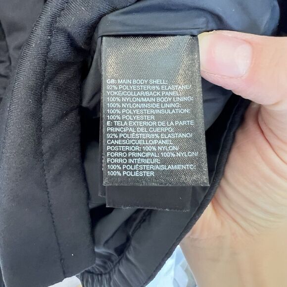 The North Face Black‎ Pseudio Long Puffer Jacket Small - Picture 6 of 15